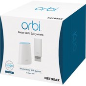 تصویر روتر وای فای (WiFi) Netgear Orbi AC2200 RBK30 