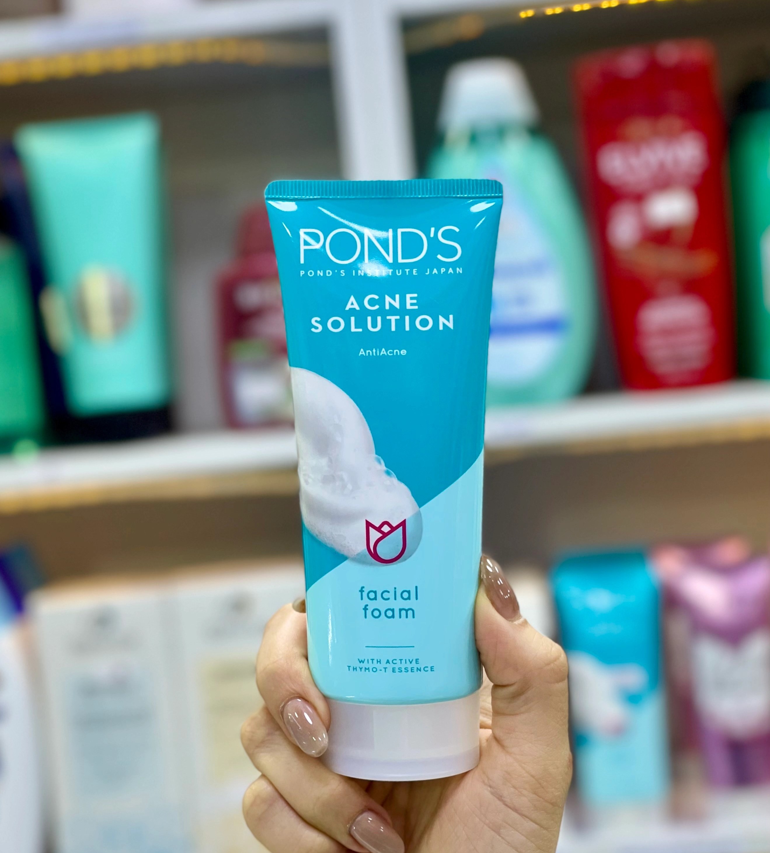 Ponds acne solution facial foam discount