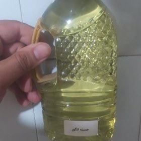 تصویر روغن هسته انگور اصل یک لیتری 