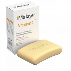 تصویر پن شوینده ویتالیر روشن کننده ویتامین سی 100 گرم Vitalayer Skin Lightening Pain 100gr
