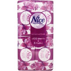 تصویر نایس دستمال 400 برگ 8 عددی 