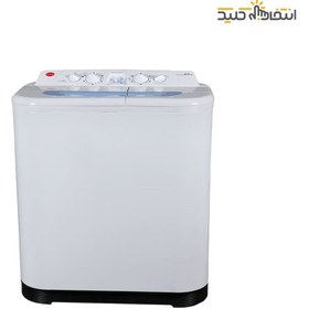 تصویر ماشین لباسشویی دوقلو 8.5 کیلویی کرال مدل TTW-85514 B Coral TTW-85514 Washing Machine Capacity 8.5 Kg