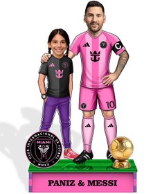 تصویر فیگور سفارشی مسی میامی 