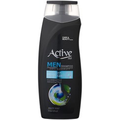 تصویر شامپو ضد شوره سر اکتیو Active مدل Deep Clean مناسب آقایان حجم 350 میل 