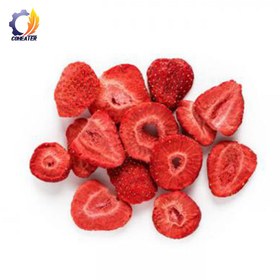 تصویر توت فرنگی خشک شده 