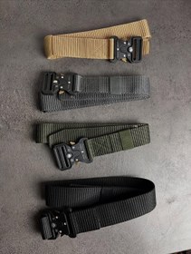 تصویر کمربند کنفی - خاکی 