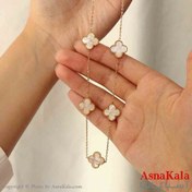 تصویر گردنبند ونکلیف - سفید 