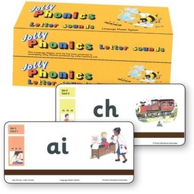 تصویر فلش کارت جولی فونیکس Jolly Phonics Letter Sounds Cards فلش کارت جولی فونیکس Jolly Phonics Letter Sounds Cards