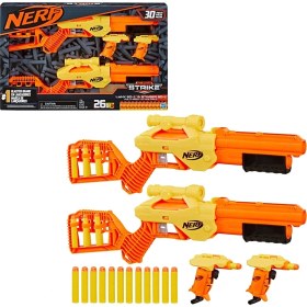 تصویر تفنگ نرف Nerf Alpha Strike Stinger با 8 تیر و 2 بطری Nerf Alpha Strike Stinger