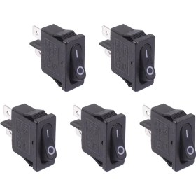 تصویر کلید راکرkcd1-110 دو حالته دو پایه 10 آمپر (پایه مسی) 