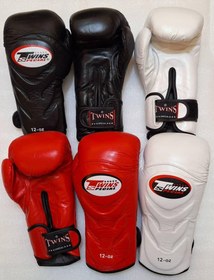 تصویر دستکش بوکس چرم تویینز kia 0134 Twins leather boxing gloves kia 0134