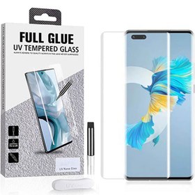 تصویر محافظ صفحه نمایش نانو یو وی هواوی Mletubl UV Nano Glass Huawei Mate 40 