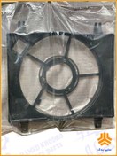 تصویر قاب فن رادیاتور ۲ دور پلیمری پراید تیبا /سایپا یدک 