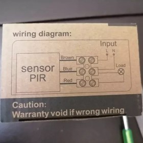 تصویر سنسور دیواری روکار شیله مدل SC 11 SCHIELE SC 11 WALL SENSOR