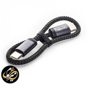 تصویر کابل پاور بانک USB-C به USB-C اکسیژن مدل OXYGEN LX-22 