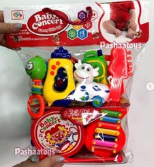 تصویر اسباب بازی پک جغجغه کودک(کد 841) 