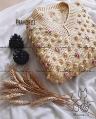 تصویر پلیور گلدوزی 