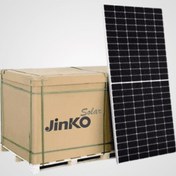 تصویر پنل خورشیدی 610وات مونوکریستال جینکوسولار Jinko Solar (پالت36عددی) 