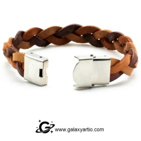 تصویر دستبند چرمی وینتیج 