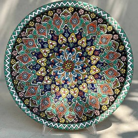 تصویر بشقاب میناکاری 02 