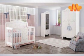 تصویر تخت نوزادی کد 136 