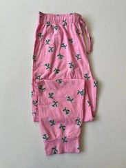 تصویر شلوار طرح دار دمپا پاکتی اچ اند ام 