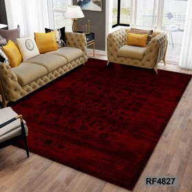 تصویر فرش ماشینی طرح سنتی کد RF4827 سایز ۴ متر رنگ قرمز 