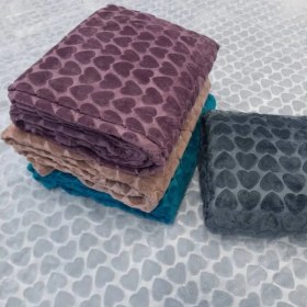 تصویر پتوی یک نفره فایپکو (طرح قلب) 