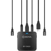 تصویر میکروفن یقه‌ای بویا BOYA BY-DM20 2-Person Recording Kit with Lavalier 