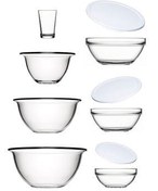 تصویر ست سرو مجموعه آماده سازی و ذخیره 7 قطعه ARDA TURKMEN پاشاباغچه Paşabahçe 