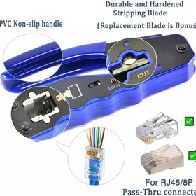 تصویر آچار سوکت زن شبکه مدل Knet Crimping Tools Cat6 K-NTC67068 