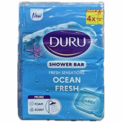 تصویر صابون حمام ژله ای نسیم اقیانوس duru (دورو) 4 عددی 