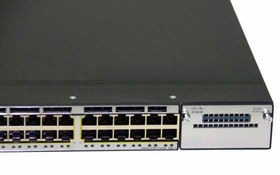 تصویر سویچ 24 پورت سیسکو CISCO SWITCH WS-C3750X-24P-S 