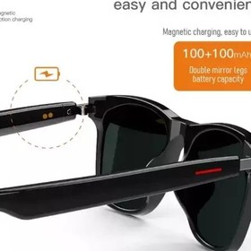 تصویر عینک هوشمند بلوتوثی شیائومی مدل E13 Smart Glasses E13