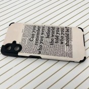 تصویر قاب گوشی Galaxy A06 سامسونگ کبریتی طرح روزنامه کد 700 