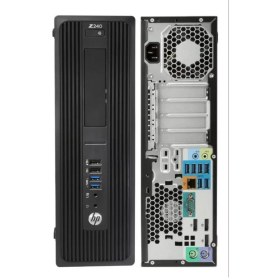 تصویر کیس دسکتاپ ورک استیشن اچ پی HP Z240 Workstation SFF-A Core i5 6500/8GB/256GB SSD/Intel 