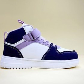 تصویر نيم ساق برند Yeliرنگ سفید بنفش 