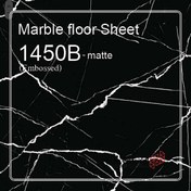 تصویر دیوار پوش PVC طرح سنگ مشکی آذران پلاست رسا ابعاد ۶۰*۱۲۰ 