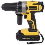 تصویر دریل چکشی براشلس 21.6 ولت پاورپلاس POWX0050LI Impact drill brushless 21.6V POWX0050LI