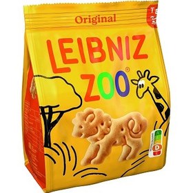 تصویر بيسکويت لايبنيز کم شکر باغ وحش بسته 125 گرم LEIBNIZ مدل Zoo Orginal Leibniz Zoo Original Butter Biscuits 125gr