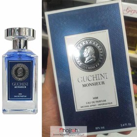 تصویر ادکلن مردانه گوچینی مدل موسیو Guchini Monsieur حجم 100 میل کد R797 