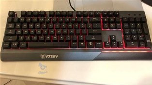 تصویر کیبورد گیمینگ ام اس آی Vigor GK30 با سیم 