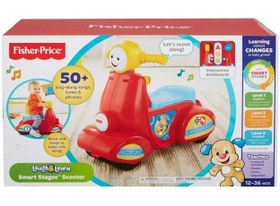 تصویر واکر موزیکال مدل موتور (Fisher Price) 