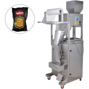 تصویر دستگاه پرکن بسته بندی ساشه 10-999 گرم بک سیل تک توزین با دوخت الکترومکانیکی پودر و گرانول مدل S17 آرازتک 