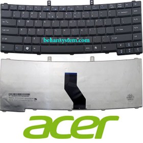 تصویر کیبورد لپ تاپ Acer مدل Extensa 4630 ا به همراه لیبل کیبورد فارسی جدا گانه به همراه لیبل کیبورد فارسی جدا گانه