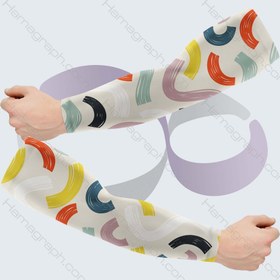 تصویر ساق دست با طرح worms 