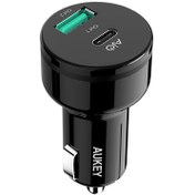 تصویر شارژر فندکی آکی مدل CC-Y9 Aukey CC-Y9 Car Charger