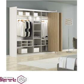 تصویر مکانیزم آکاردئونی چهار درب آویز از بالا مپا mepa کد MKK2B 