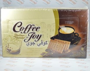 تصویر بسکوییت کافی جوی بسته ۱۸ عددی Coffe joy