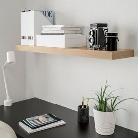 تصویر شلف دیواری ایکیا 110 سانتی متر مدل LACK ikea LACK Wall shelf